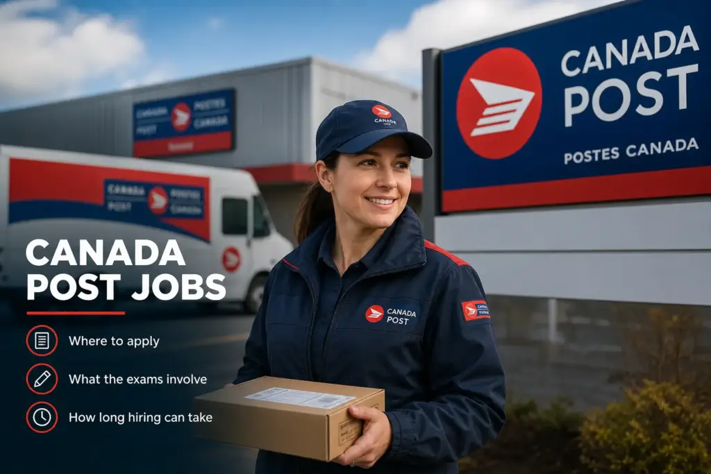 Canada Post jobs: where to apply, what the exams involve, and how long hiring can take